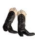 Tony Lama Black White Boots Size 8 - photo 2