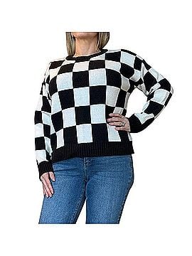 Hem & Thread Pullover Sweater (view 1)