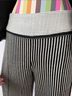 Joseph Ribkoff Stripes Polka Dots Black White Vest Size 8 - photo 6