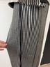 Joseph Ribkoff Stripes Polka Dots Black White Vest Size 8 - photo 7