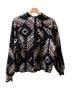 Anthropologie Print Blue Pink Tan Pullover Sweater Size L - photo 1