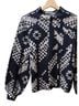 Anthropologie Print Blue Pink Tan Pullover Sweater Size L - photo 2