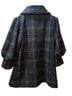 Hazel 100% Polyester 100% Polyester Plaid Multi Color Coat Size L - photo 2