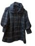 Hazel 100% Polyester 100% Polyester Plaid Multi Color Coat Size L - photo 1