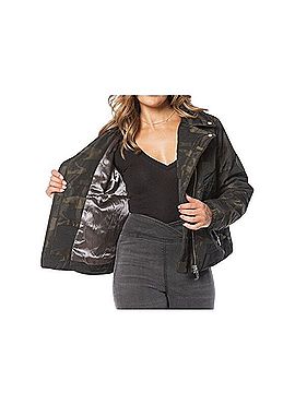 Juicy Couture Camo Moto Puffer Jacket Jacket (view 2)