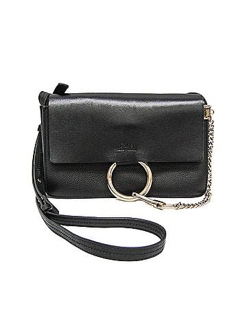 Chloé Chloé Faye Women's Leather Shoulder Bag Black (view 1)