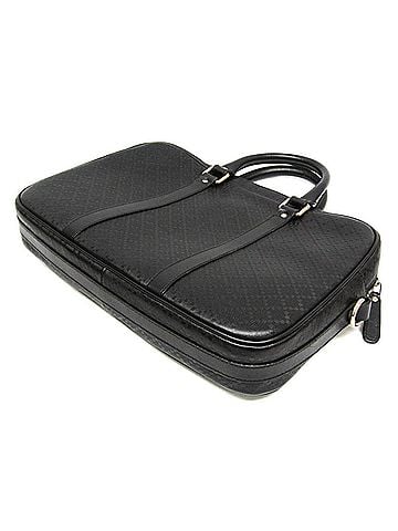 Gucci Gucci Diamante Small Workbag 344357 Men's Leather Briefcase,Handbag Black (view 2)