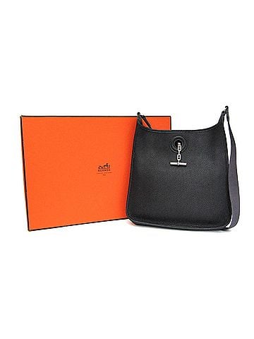 Hermès Hermes Vespa PM Women's Togo Leather Shoulder Bag Dark Navy (view 2)