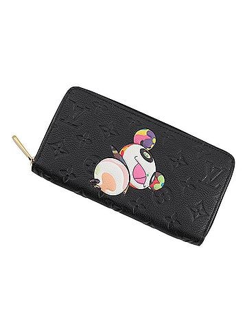 Louis Vuitton Louis Vuitton Long Wallet Monogram Empreinte LV x TM Zippy Panda Japan Limited Edition M14160 Takashi Murakami Collaboration Black LOUIS VUITTON WALLET (view 1)