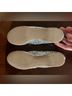 J.Crew Silver Flats Size 7 - photo 5