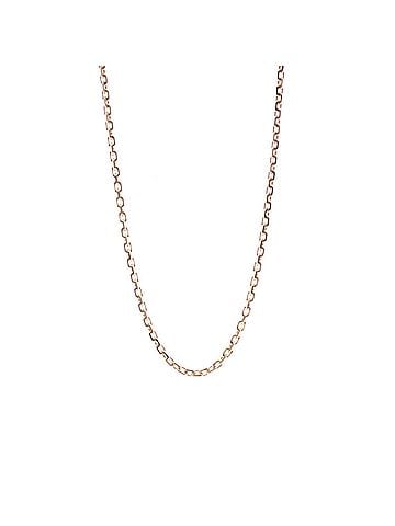 Van Cleef & Arpels Van Cleef &amp; Arpels Forsa Chain Necklace Pink Gold (18K) No Stone Men,Women Fashion Neck Chain (Pink Gold) (view 1)