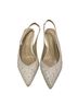 Nicole Miller White Heels Size 6 1/2 - photo 1
