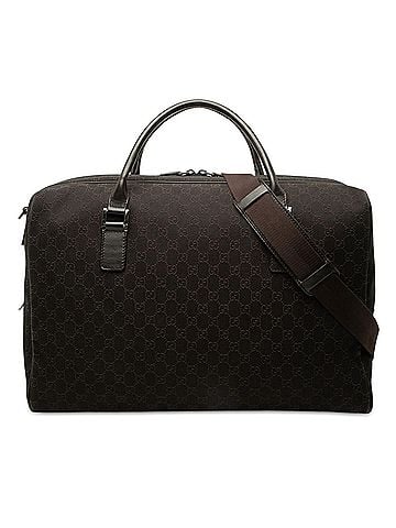 Gucci GG Denim Travel Bag (view 1)