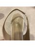 Nicole Miller White Heels Size 6 1/2 - photo 3