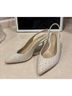 Nicole Miller White Heels Size 6 1/2 - photo 5