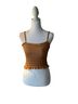 Shein Brown Sleeveless Top Size S - photo 1
