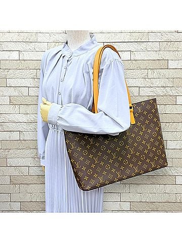 Louis Vuitton Louis Vuitton Luco Monogram Tote Bag, Handbag, Canvas, M51155, Brown, Women's, LOUIS VUITTON (view 2)