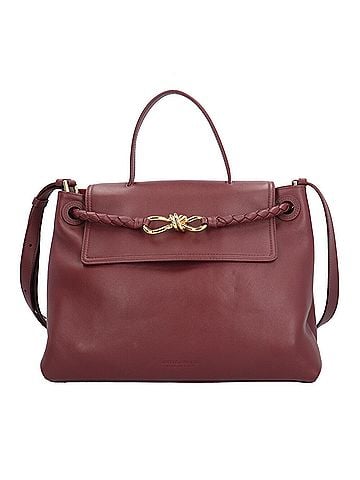 Bottega Veneta Bottega Veneta Ciao Medium Shoulder Bag, Handbag, Leather, Red, Women's, BOTTEGAVENETA, 2-way (view 1)