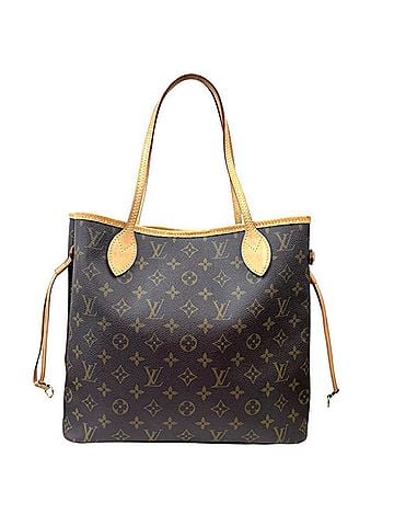 Louis Vuitton Louis Vuitton Neverfull MM Monogram Tote Bag, Canvas M40156 Brown, Women's LOUIS VUITTON (view 1)
