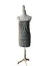 ASOS Plaid Black White Gray Romper Size XXS - photo 1