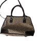 Giani Bernini Print Brown Leather Satchel One size - photo 1