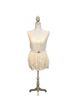 Lauren Conrad Stripes White Yellow Romper Size L - photo 2