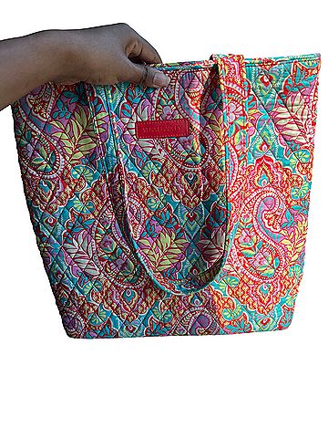 Vera Bradley Leather Tote (view 2)