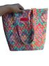 Vera Bradley Floral Paisley Multi Color Leather Tote One size - photo 2
