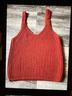 Harper Red Sleeveless Top Size M - photo 4