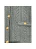 Talbots 100% Wool Solid Green Wool Cardigan Size L - photo 2