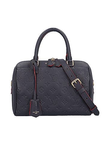 Louis Vuitton Louis Vuitton Speedy 25 Bandoulière NM Monogram Empreinte Shoulder Bag, Handbag, M43501 Navy, Women's, LOUIS VUITTON 2-way (view 1)