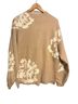 Versona Floral Tan White Pullover Sweater Size L - photo 1