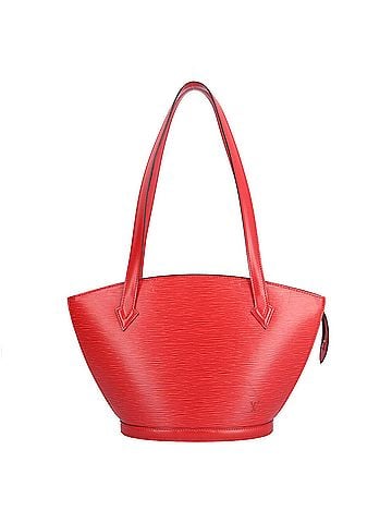 Louis Vuitton Louis Vuitton Saint Jacques Poignee Long Epi Shoulder Bag, Handbag, Leather, M52337, Red, Women's, LOUIS VUITTON (view 1)