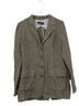 Peruvian Connection 100% Linen Green Blazer Size 6 - photo 2
