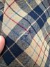Pendleton 100% Wool Plaid Tan Blue Wool Skirt Size 12 - photo 6