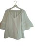 Dylan White Blouse Size XL - photo 1