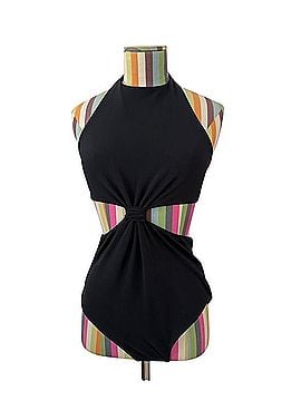Mara Hoffman Knot Front Cutout One-Piece Swimsuit One Piece Swimsuit (view 1)