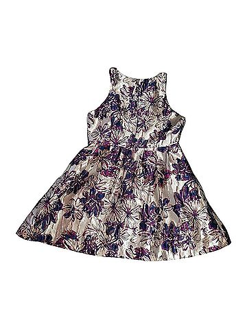 Lilly Pulitzer Jollian Floral Jacquard dress in Low Tide Navy and Amarena Cherry Fete Cocktail Dress (view 2)