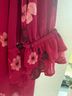 CeCe 100% Polyester 100% Polyester Floral Red Blouse Size XL - photo 11