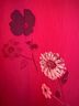 CeCe 100% Polyester 100% Polyester Floral Red Blouse Size XL - photo 3