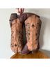 Corral Vintage 100% Leather Brown Boots Size 7 - photo 9