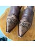 Corral Vintage 100% Leather Brown Boots Size 7 - photo 3