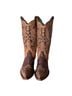 Corral Vintage 100% Leather Brown Boots Size 7 - photo 2