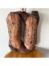 Corral Vintage 100% Leather Brown Boots Size 7 - photo 8