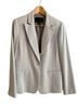 Yansi Fugel 98% Polyester 2% Spandex 100% Rayon Gray Blazer Size 8 - photo 1