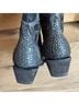 Corral Boots 100% Leather Gray Black Boots Size 8 - photo 11