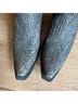 Corral Boots 100% Leather Gray Black Boots Size 8 - photo 3