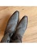 Corral Boots 100% Leather Gray Black Boots Size 8 - photo 6