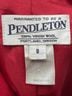 Pendleton 100% Wool Red Blazer Size 8 - photo 3