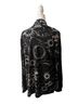 Johnny Was Print Black Long Sleeve Top Size M - photo 2